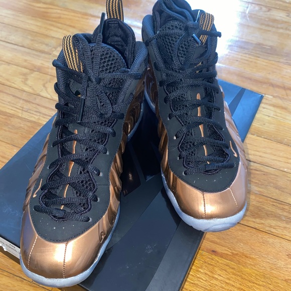 Size 6 Y / AIR FOAMPOSITE ONE \'COPPER\' 2017